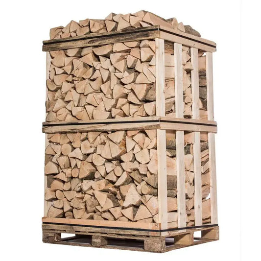 Bois de chauffage – 50 cm – Mélange de bois durs – Palette 2 m3 – 3 Stères Mandin Bois