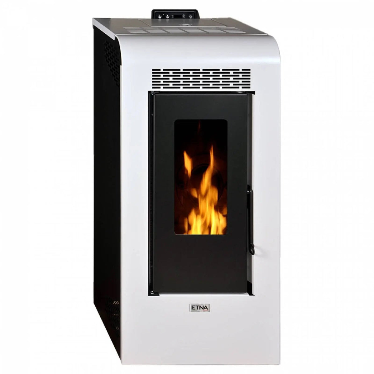 Poêle à granulés étanche Vulcano Silenzio – 9,2 Kw - Blanc