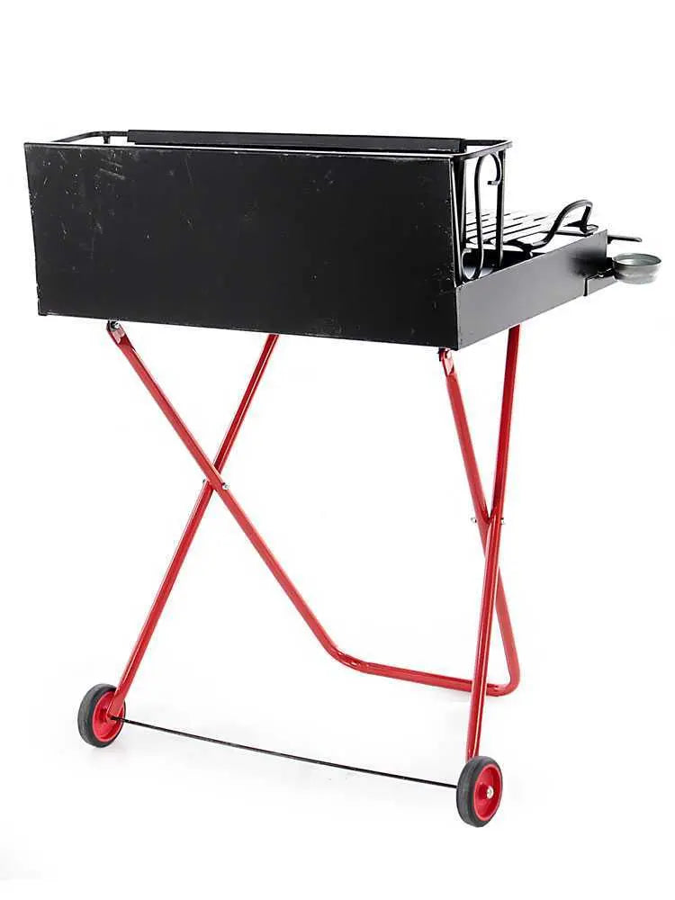 Barbecue portable à bois et charbon 214 Medium - Pliant DIDIER ELECTROMENAGER