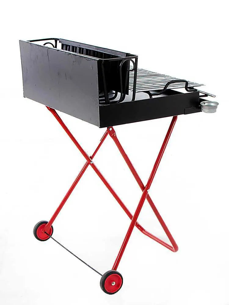 Barbecue portable à bois et charbon 214 Medium - Pliant DIDIER ELECTROMENAGER