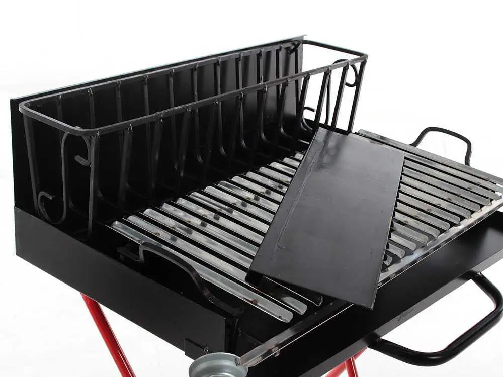 Barbecue portable à bois et charbon 214 Medium - Pliant DIDIER ELECTROMENAGER