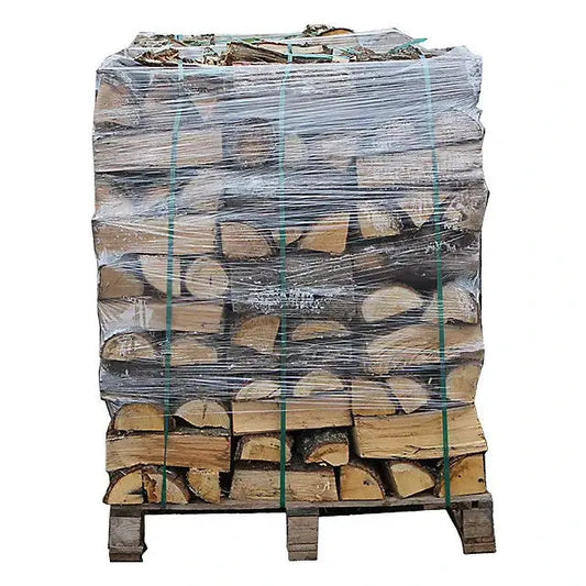 Bois de chauffage bûche de 33 cm, 2 stères / 1.4 m3 Mandin Bois