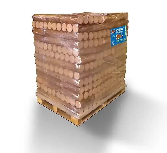 Bois compressé densifié Woodstock – Palette de 104 packs