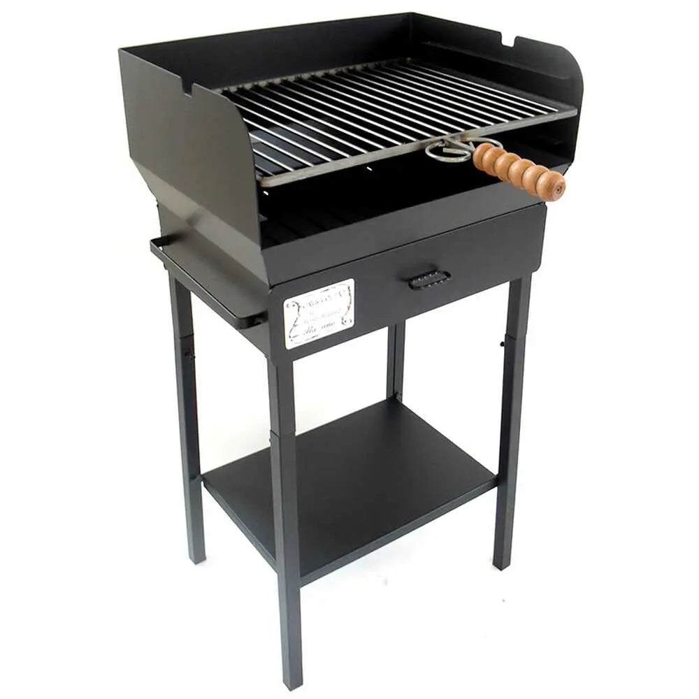 Cruccolini Livorno - Barbecue à charbon en fer artisanal DIDIER ELECTROMENAGER