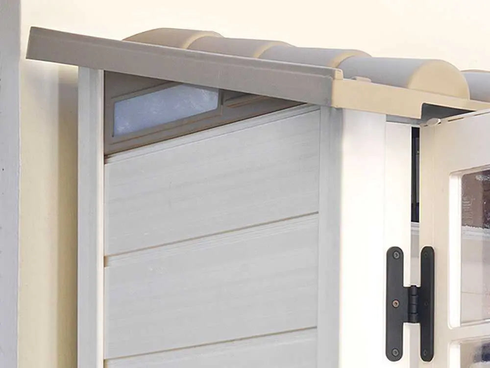 Abri de jardin Garofalo Tuscany EVO 100 – Compact avec fenêtre et porte simple 122,5 x 82,5 x 201 cm