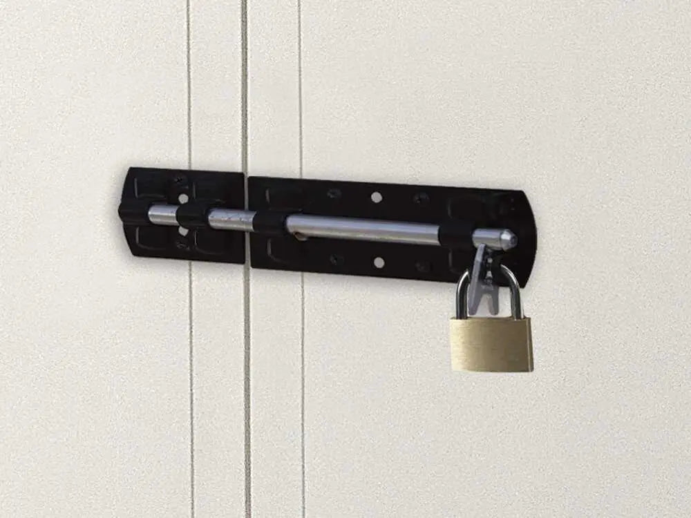  Abri de jardin - Garofalo Tuscany Evo 280 - Avec fenêtres et porte à double battant - 282,5 x 242,5 x 225 cm