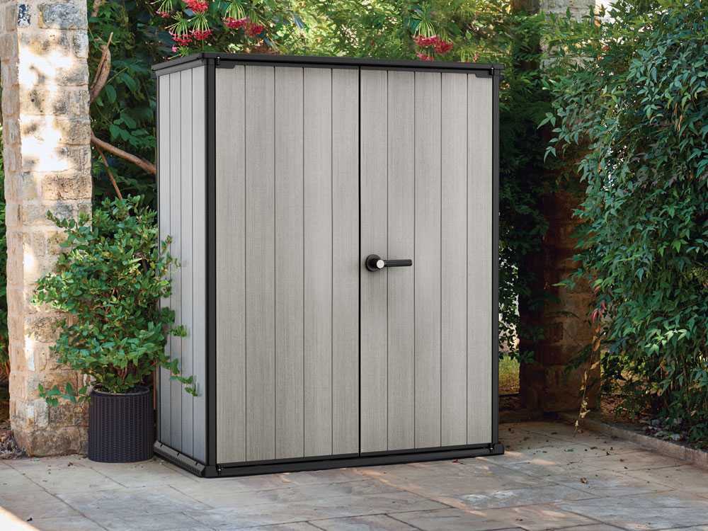 Armoire à outils de jardin - Keter High Store - 140x73x170 cm
