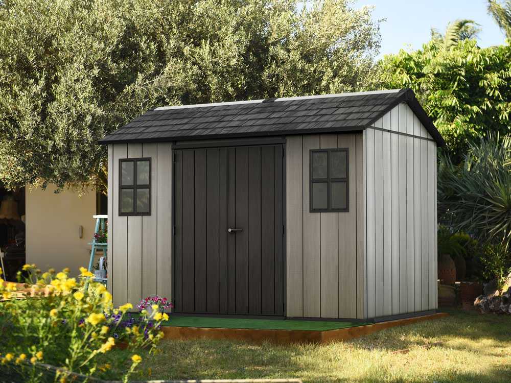 Abri de jardin - Keter Oakland 1175 - Avec fenêtres frontales - 350x229x254 cm