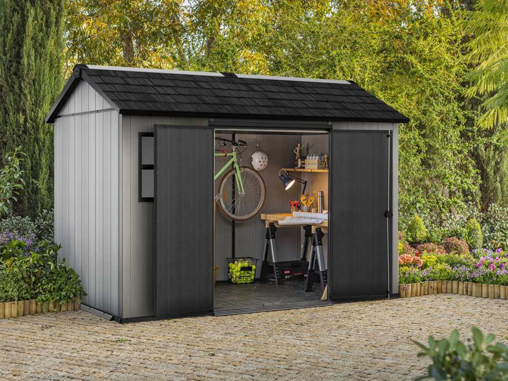 Abri de jardin - Keter Oakland 1175 - Avec fenêtres frontales - 350x229x254 cm