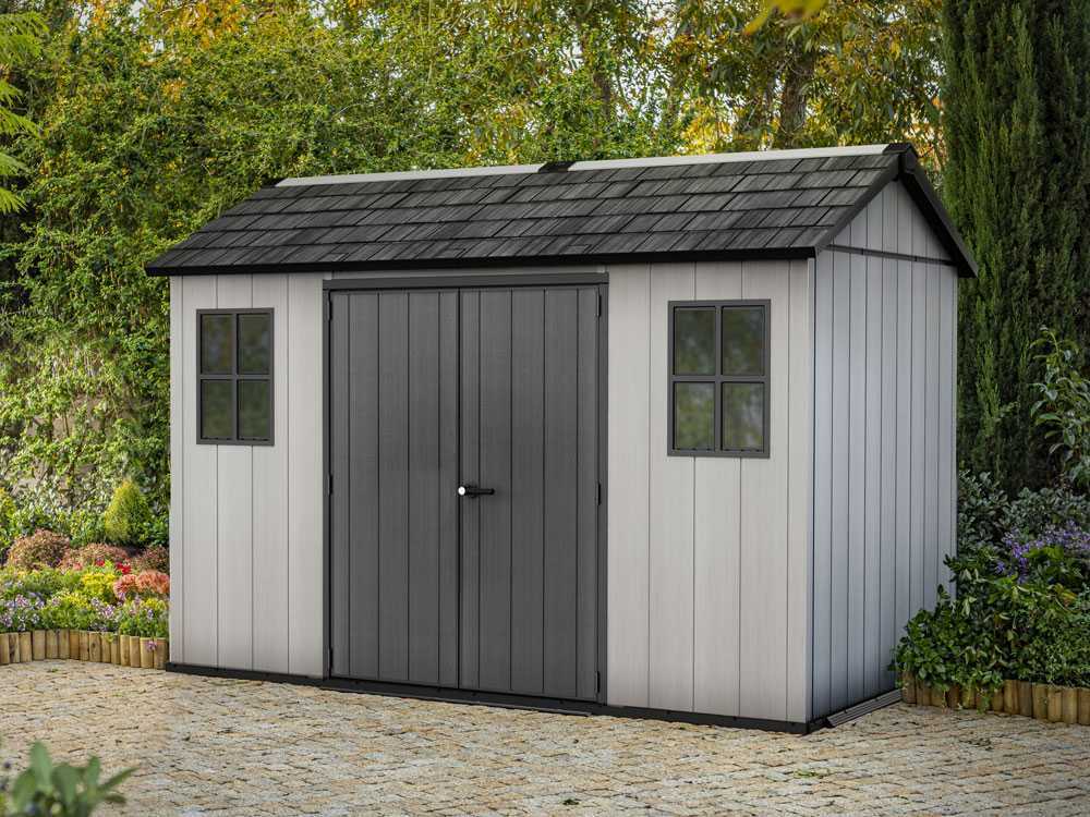 Abri de jardin - Keter Oakland 1175 - Avec fenêtres frontales - 350x229x254 cm