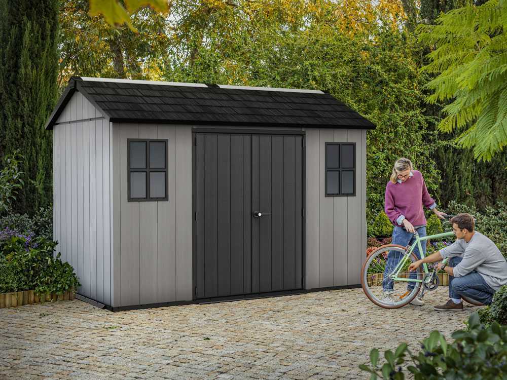 Abri de jardin - Keter Oakland 1175 - Avec fenêtres frontales - 350x229x254 cm
