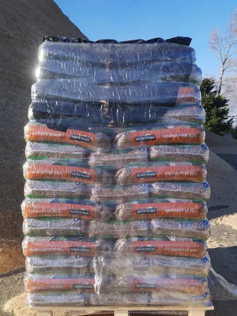 Palette granulés de bois NATURE PELLETS (84 sacs de 15kg) Mandin Bois