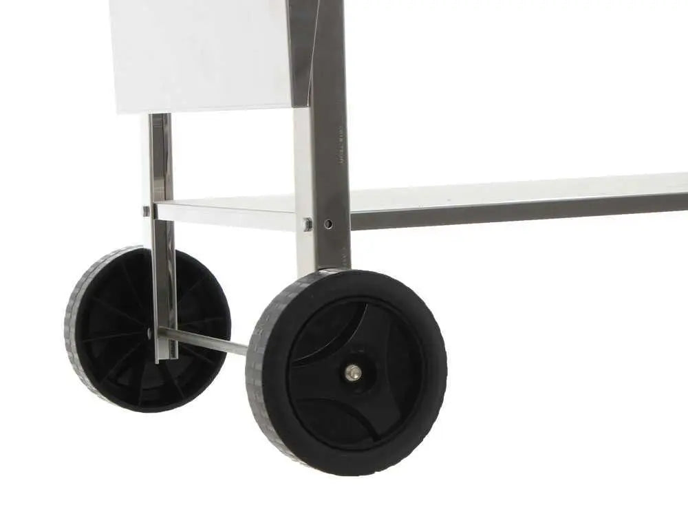 Mille Achille Medium - Barbecue à charbon en acier inox artisanal - 57,5x37 cm DIDIER ELECTROMENAGER