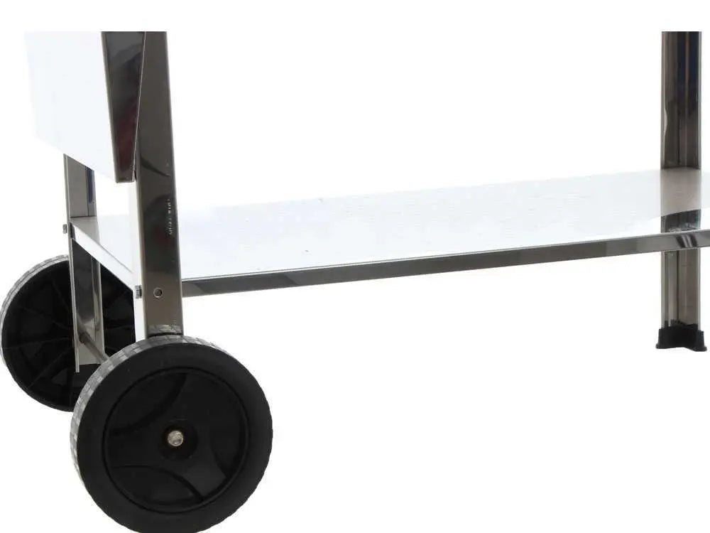 Mille Achille Medium - Barbecue à charbon en acier inox artisanal - 57,5x37 cm DIDIER ELECTROMENAGER