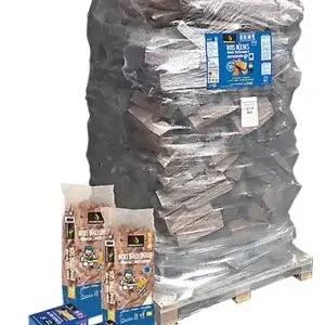 Pack bois de chauffage bûches 40cm Woodstock Mandin Bois