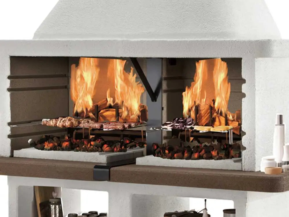 Palazzetti Argos - Barbecue en maçonnerie 3 en 1 DIDIER ELECTROMENAGER