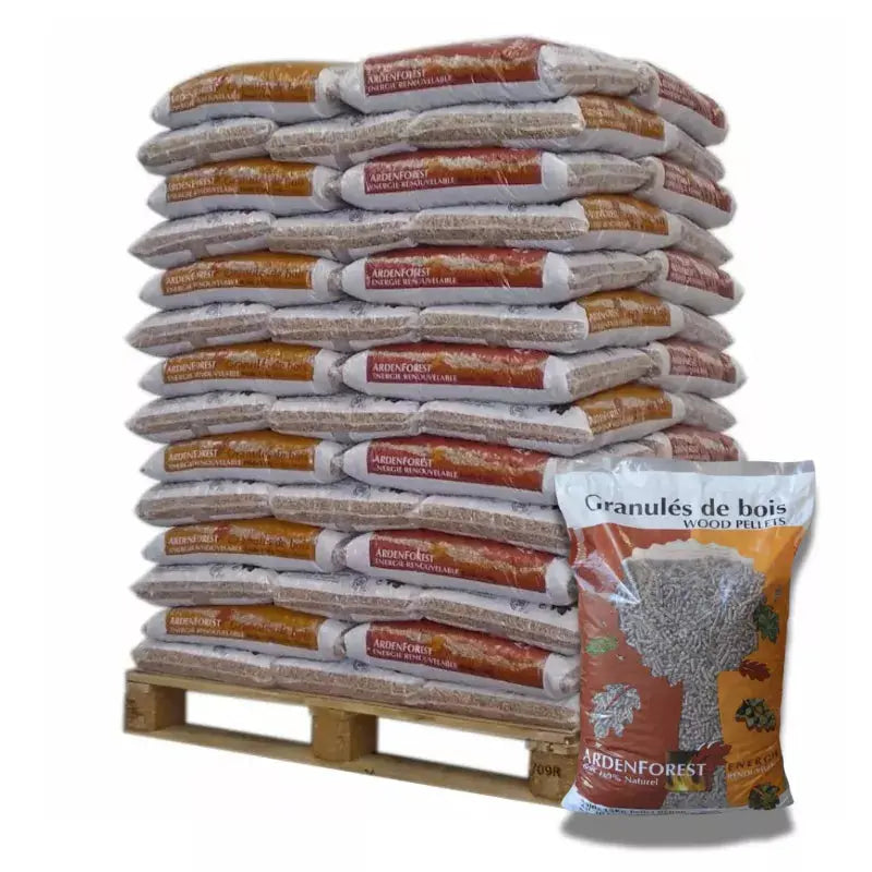 Pellet Ardenforest – Palette de 70 sacs de 15 kg Mandin Bois