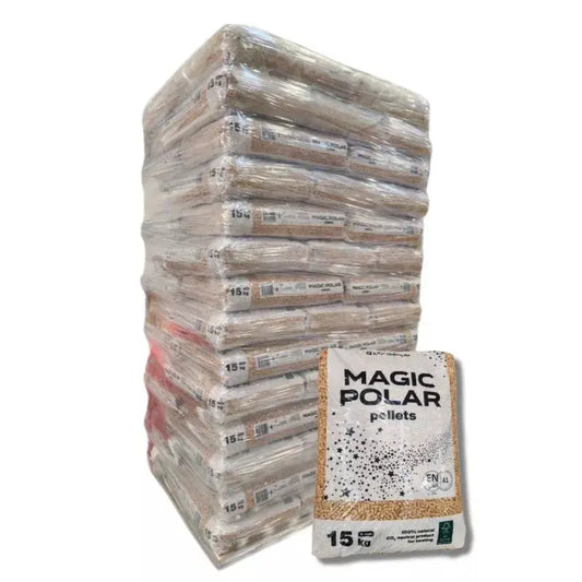 Pellet MAGIC POLAR – Palette de 70 sacs – EN Plus A1 Mandin Bois