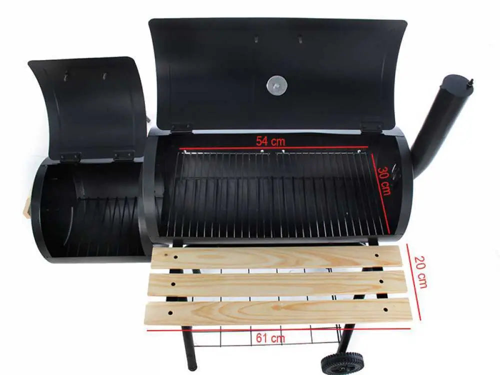 Royal Food CB 400-2 - Barbecue et fumoir à charbon DIDIER ELECTROMENAGER