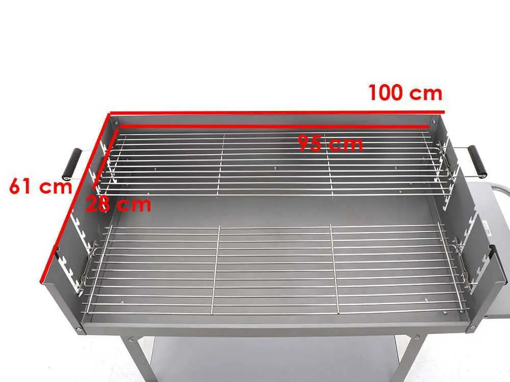 Royal Food CB 550S - Barbecue à charbon DIDIER ELECTROMENAGER