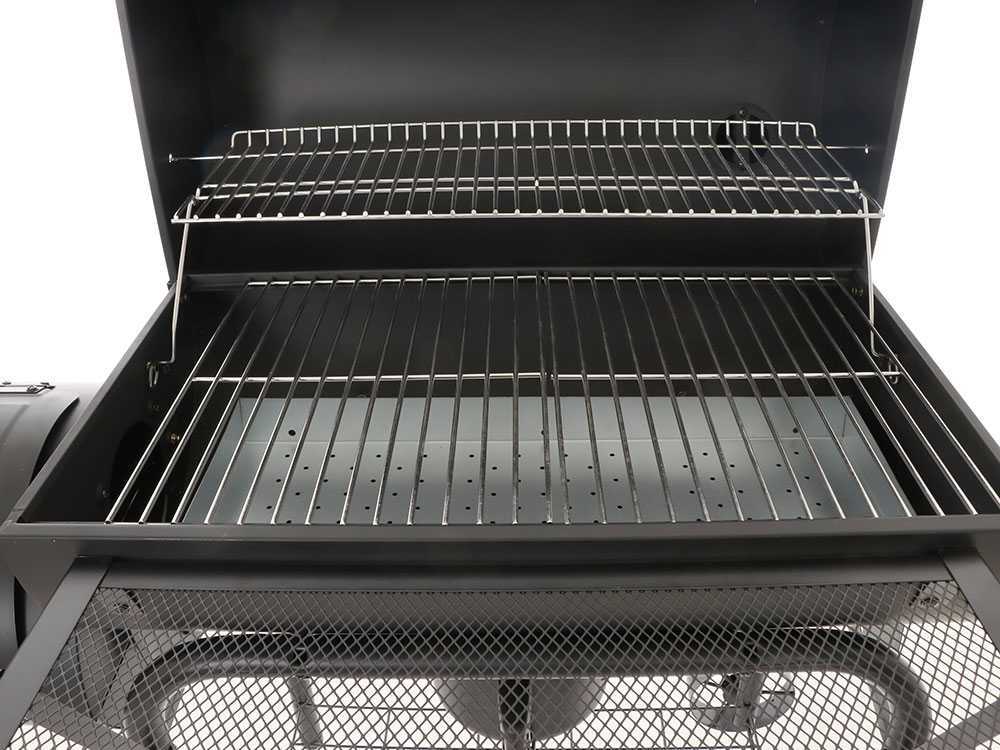 Royal Food CB 650-2 - Barbecue et fumoir à charbon DIDIER ELECTROMENAGER