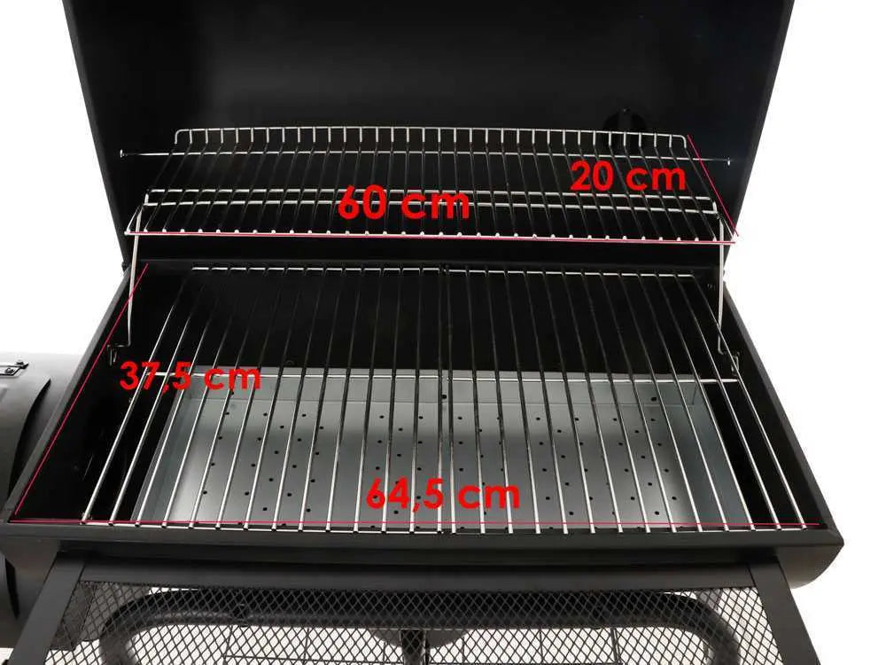 Royal Food CB 650-2 - Barbecue et fumoir à charbon DIDIER ELECTROMENAGER