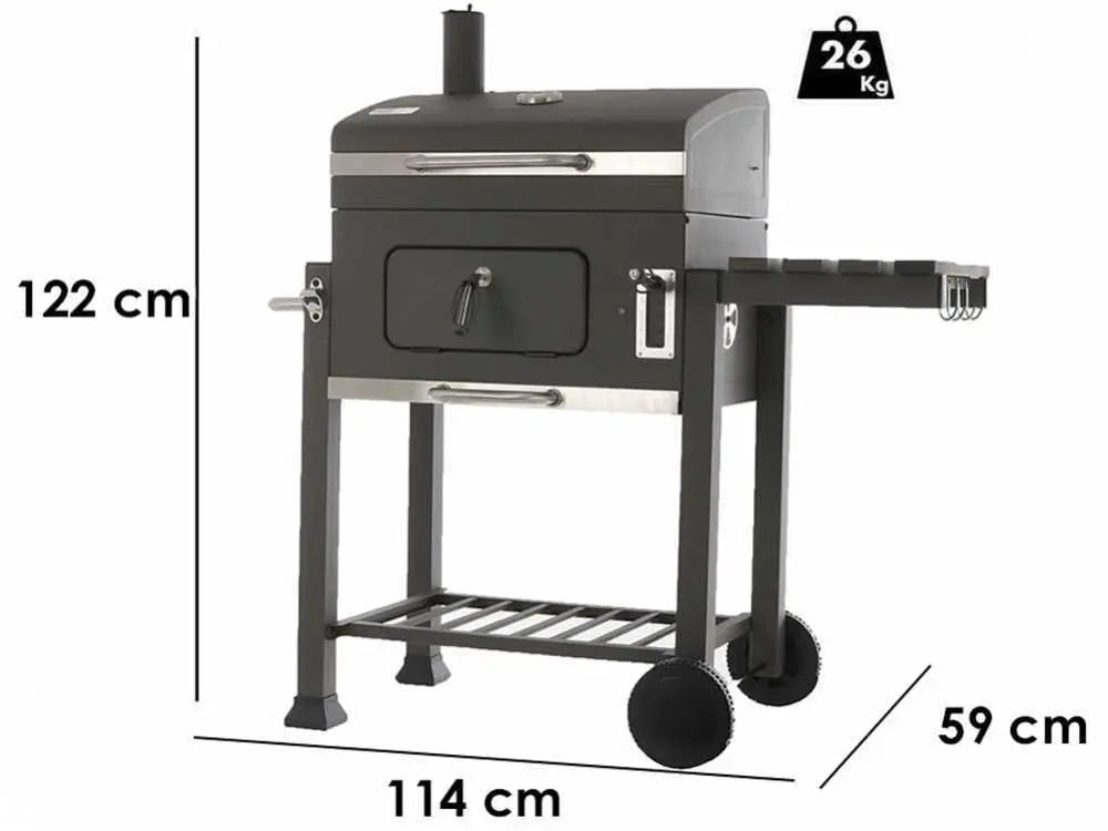 Royal Food CB2400 Medium - Barbecue à charbon DIDIER ELECTROMENAGER