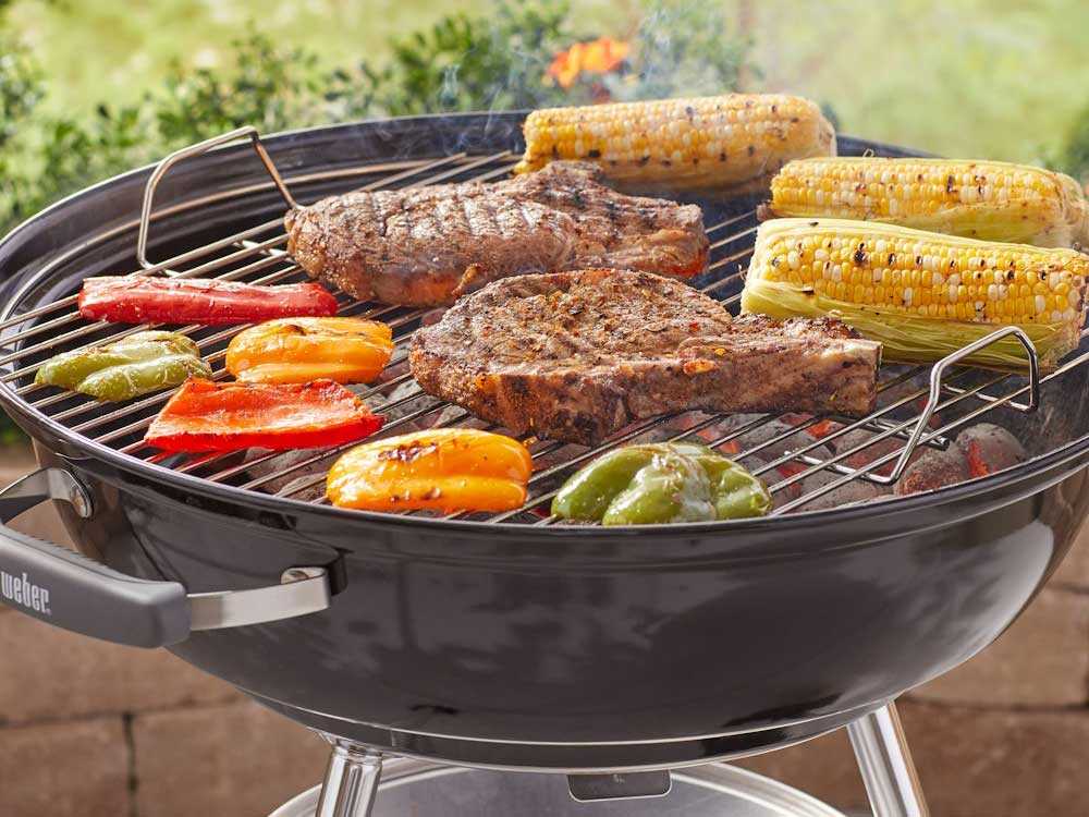 Weber Compact Kettle 57 - Barbecue à charbon de bois - Diamètre grille 57 cm DIDIER ELECTROMENAGER
