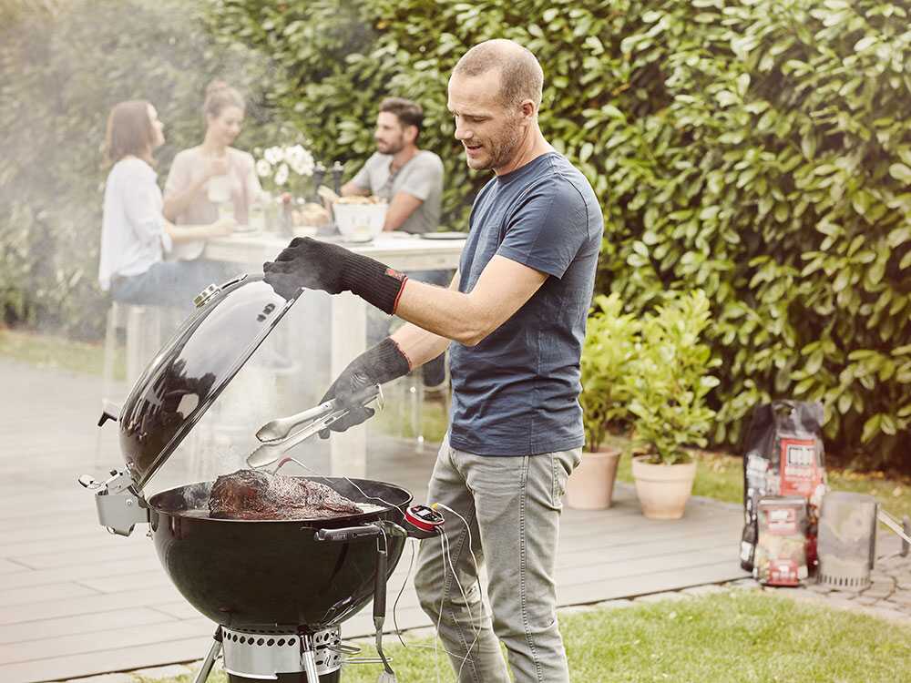 Weber Master Touch Premium E-5770 BLK - Barbecue à charbon DIDIER ELECTROMENAGER