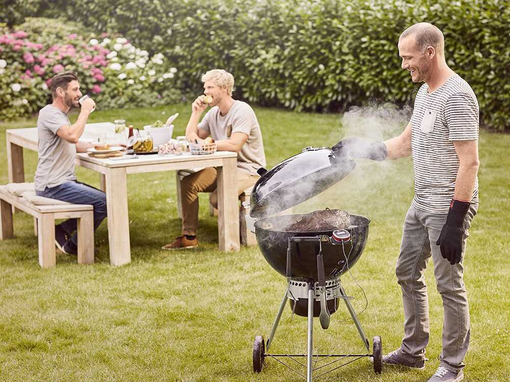 Weber Master Touch Premium E-5770 BLK - Barbecue à charbon DIDIER ELECTROMENAGER