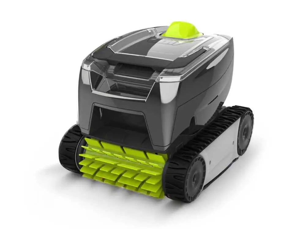 Robot nettoyeur électrique Zodiac GT 3220 Tornax avec aspiration cyclonique, nettoyage automatique du fond et des parois, filtre grande capacité et compatibilité piscines enterrées ou hors-sol rigides jusqu’à 8 x 4 m.